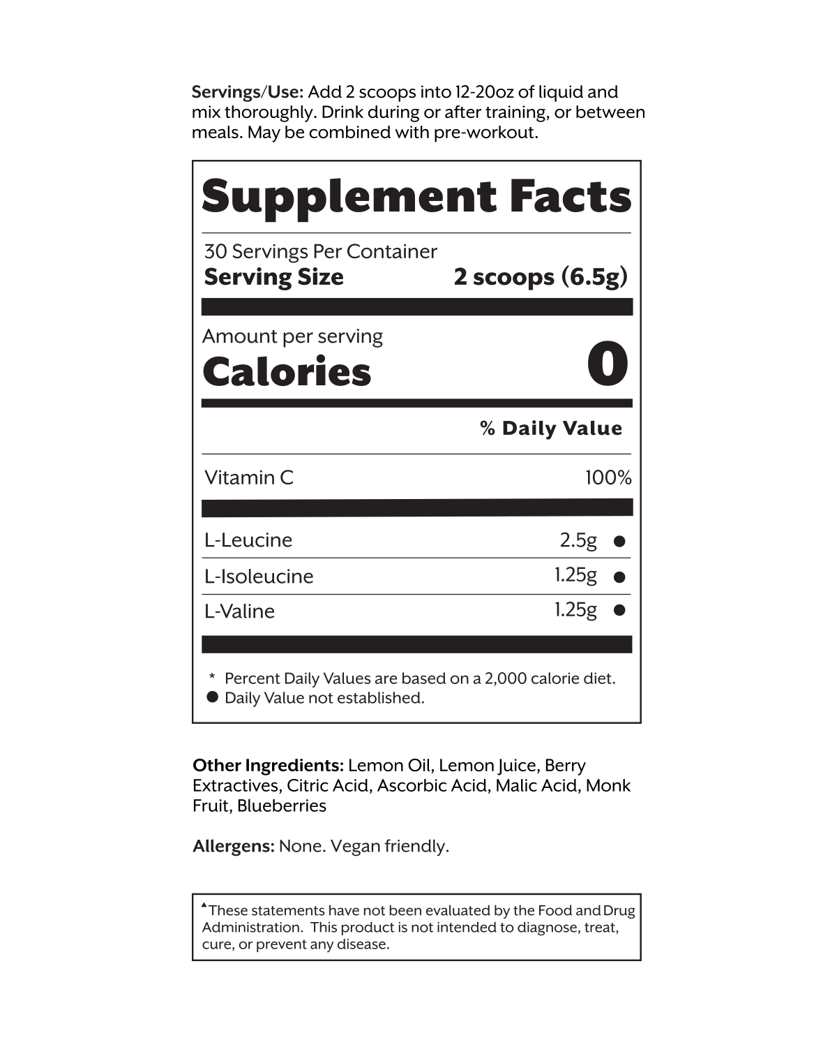 BCAA Powder
