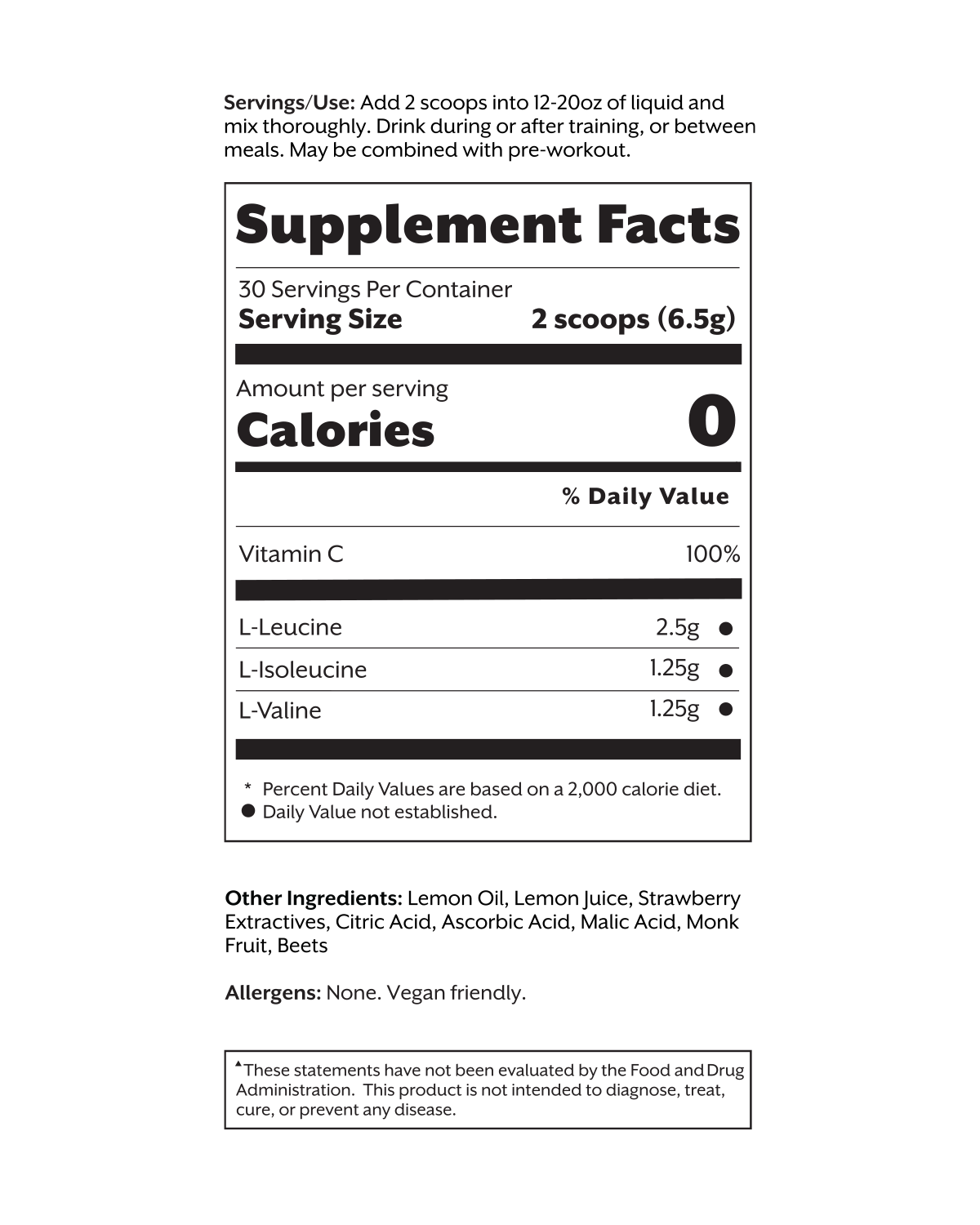 BCAA Powder